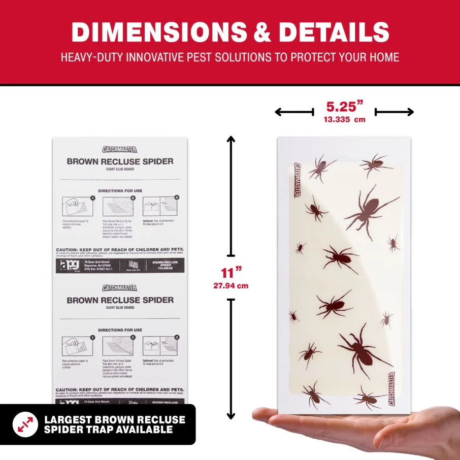 Brown Recluse Spider Giant Glue Board Traps - Image 4