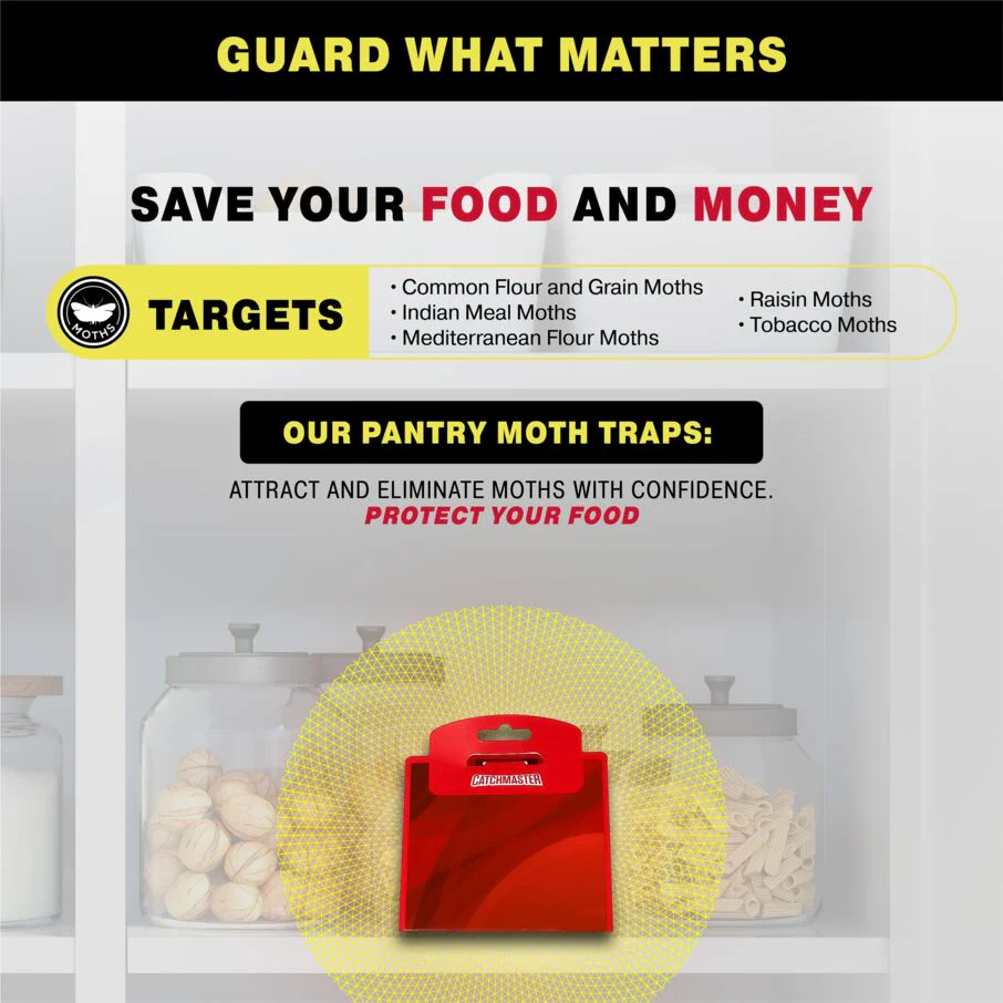 Premium Pantry Moth Traps with Patented XL - Red - Image 5