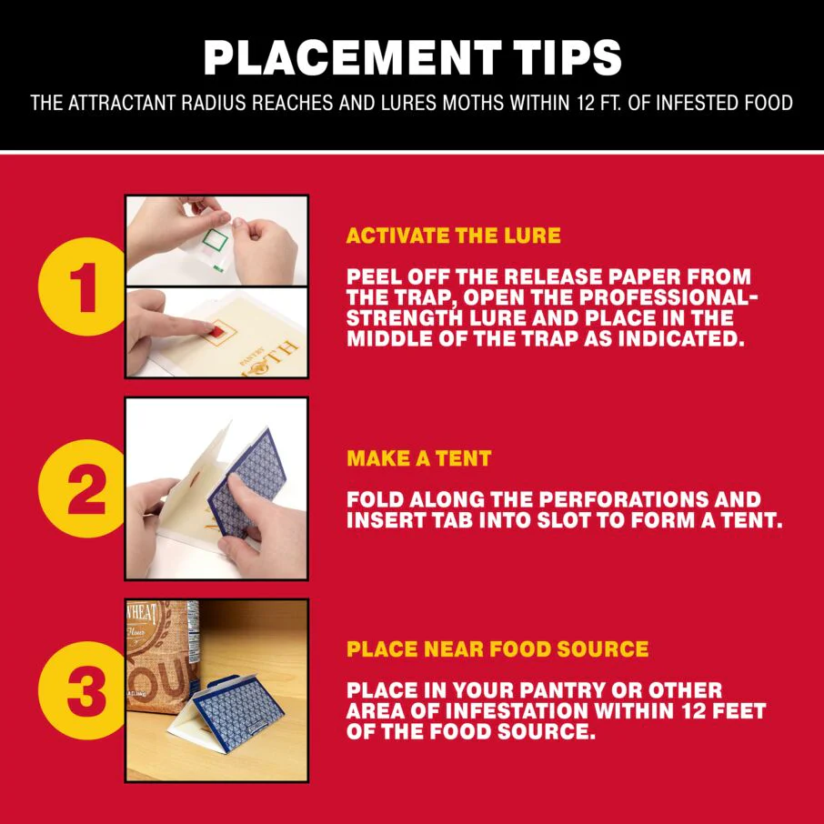 Decorative Pantry Pest & Moth Glue Board Traps - Image 7