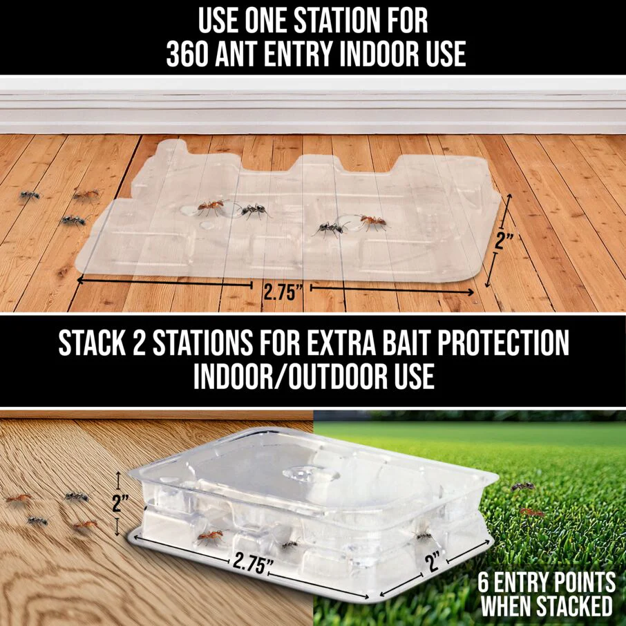 DEFIANT™ Reusable Ant Trap Refills - Station Refills - 16 Pack - Image 3