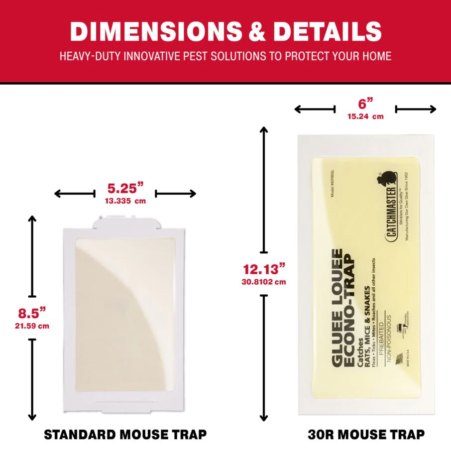 Gluee Louee Econo Extra Large Rat Traps - Image 4