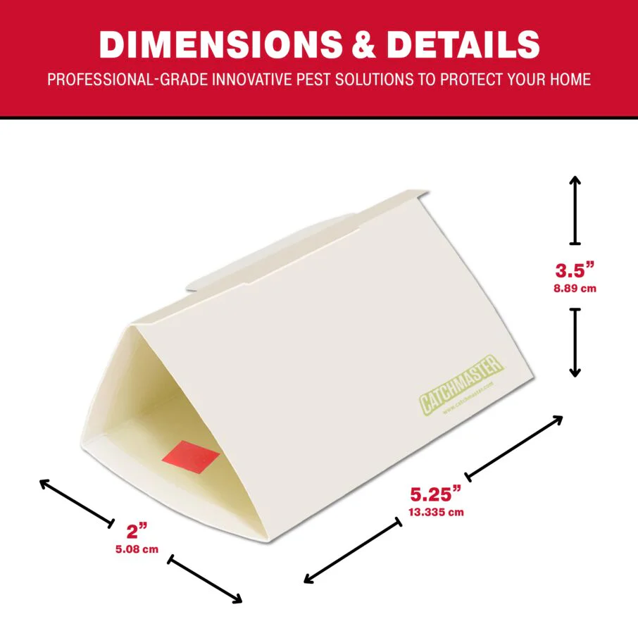 Pantry Pest & Moth Pheromone Infused Glue Board Traps - Image 4