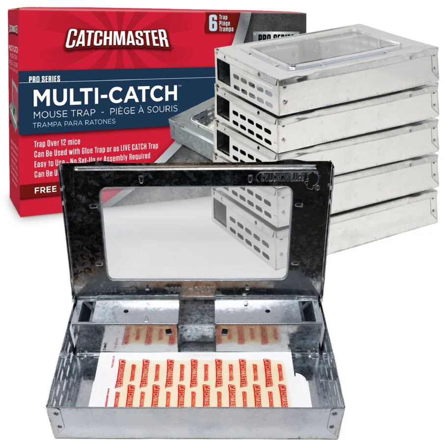 Pro Series Multi-Catch Mouse Trap Includes Replaceable Glue Board - Image 3