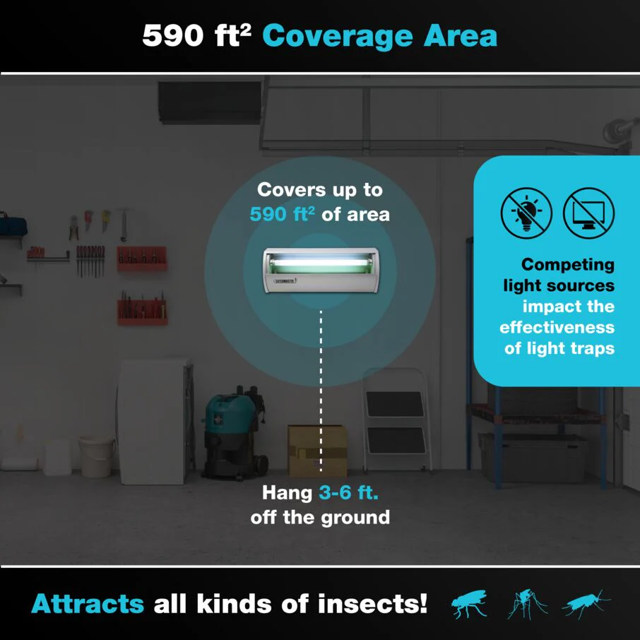 Pro Series Flying Insect Electric UV Light Fly Trap - Image 6