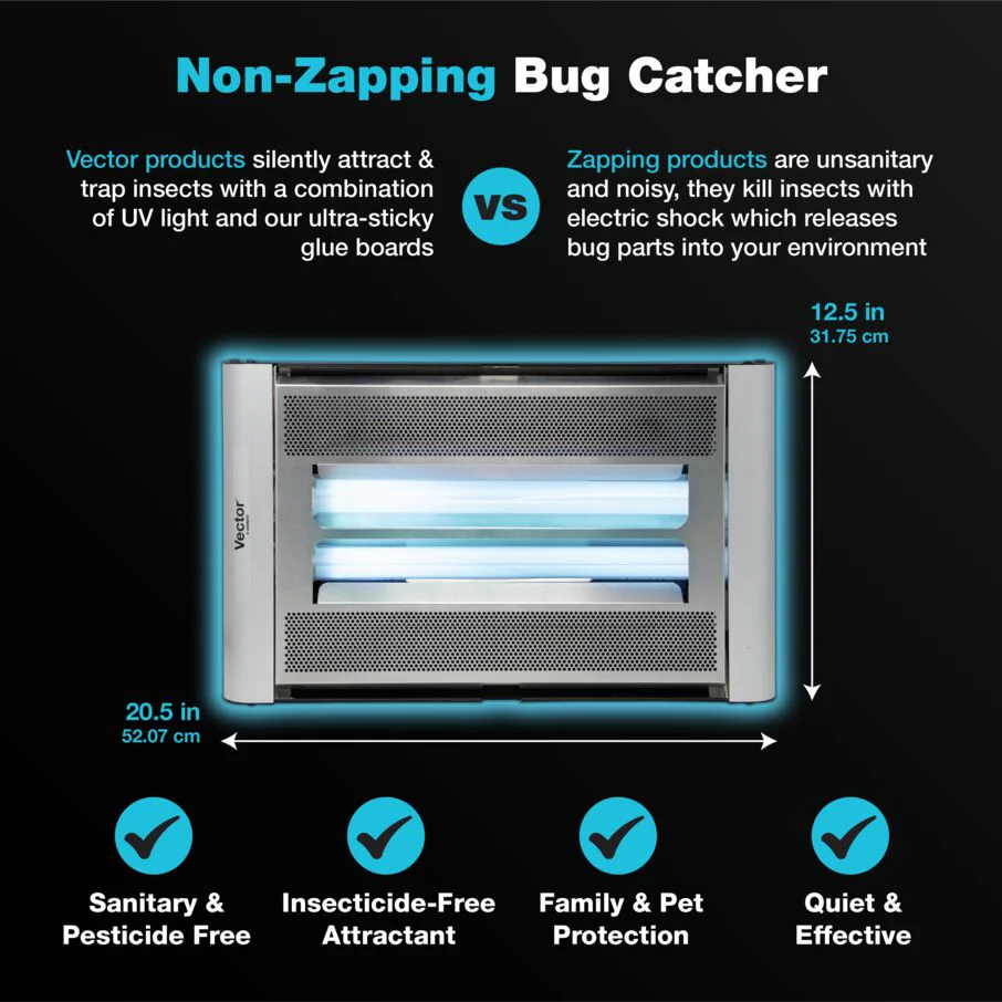 Vector Plasma Screened UV Fly Light Trap - Image 3